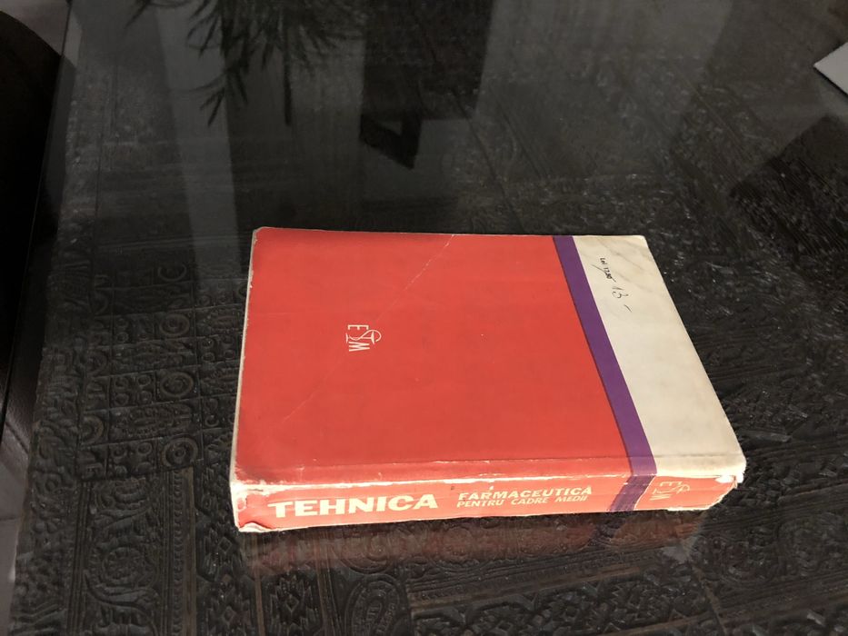 Tehnica farmaceutica, Cornelia Fica, editura medicala, 1977