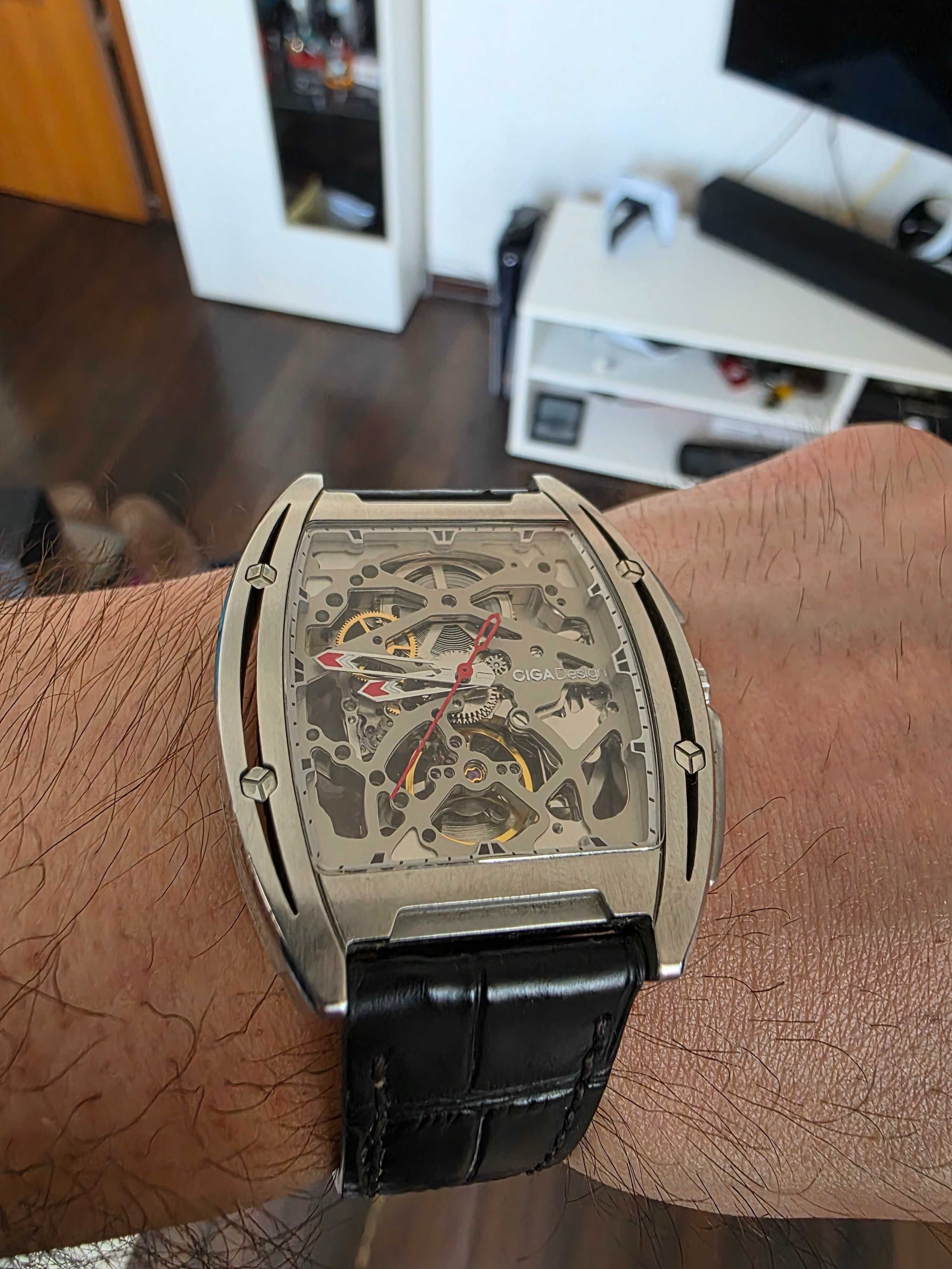 Часовник Ciga Design Skeleton Mechanical Watch Z Series Edge
