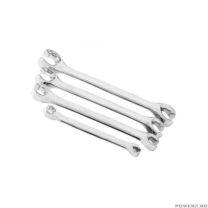 Set 4 chei inelare semideschise, pentru conducte, Premium Line, 8-17