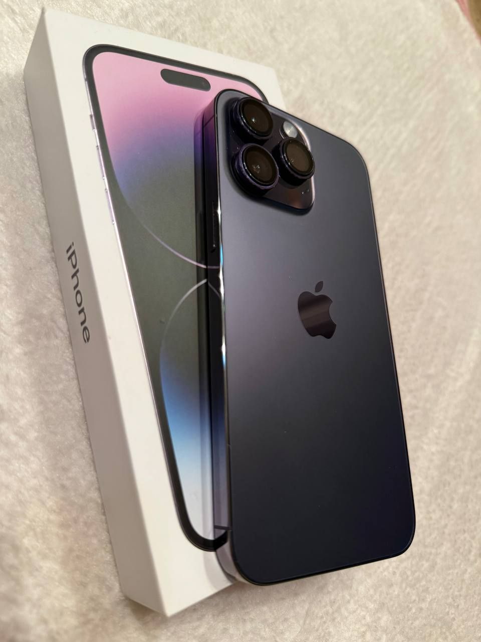 Iphone 14 Pro Max Deep Purple 256 GB КАРОБКА ДАКУМЕНТ бор