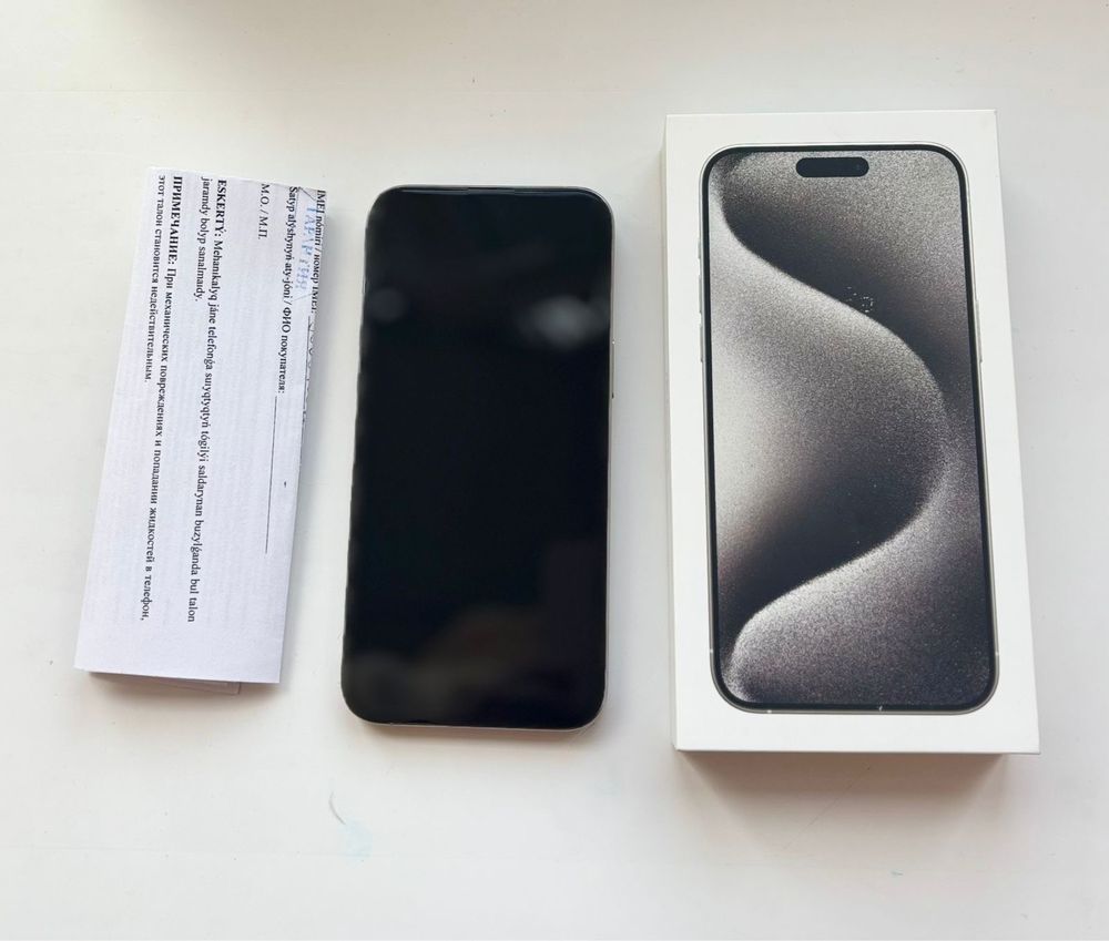 IPhone 15 Pro max 256, nanosim+e-sim