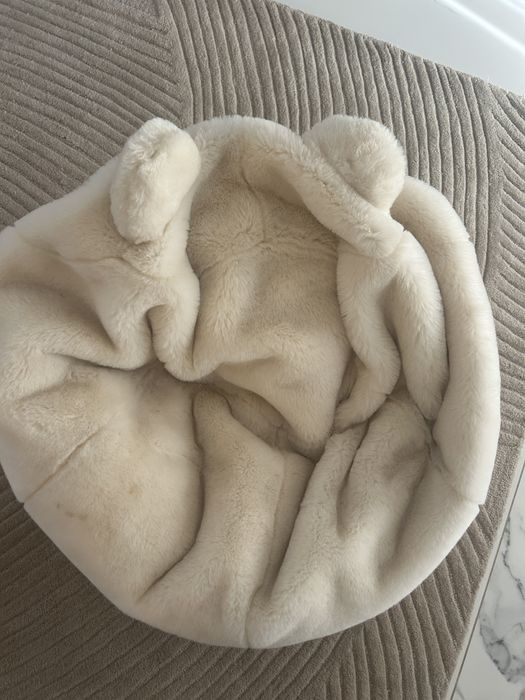 Beanbag deosebit din blanita crem