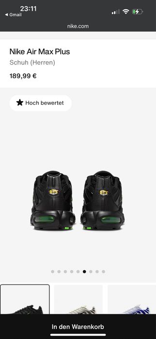 Nike Air Max Plus Tn 42 (26.5 cm) 100% originali