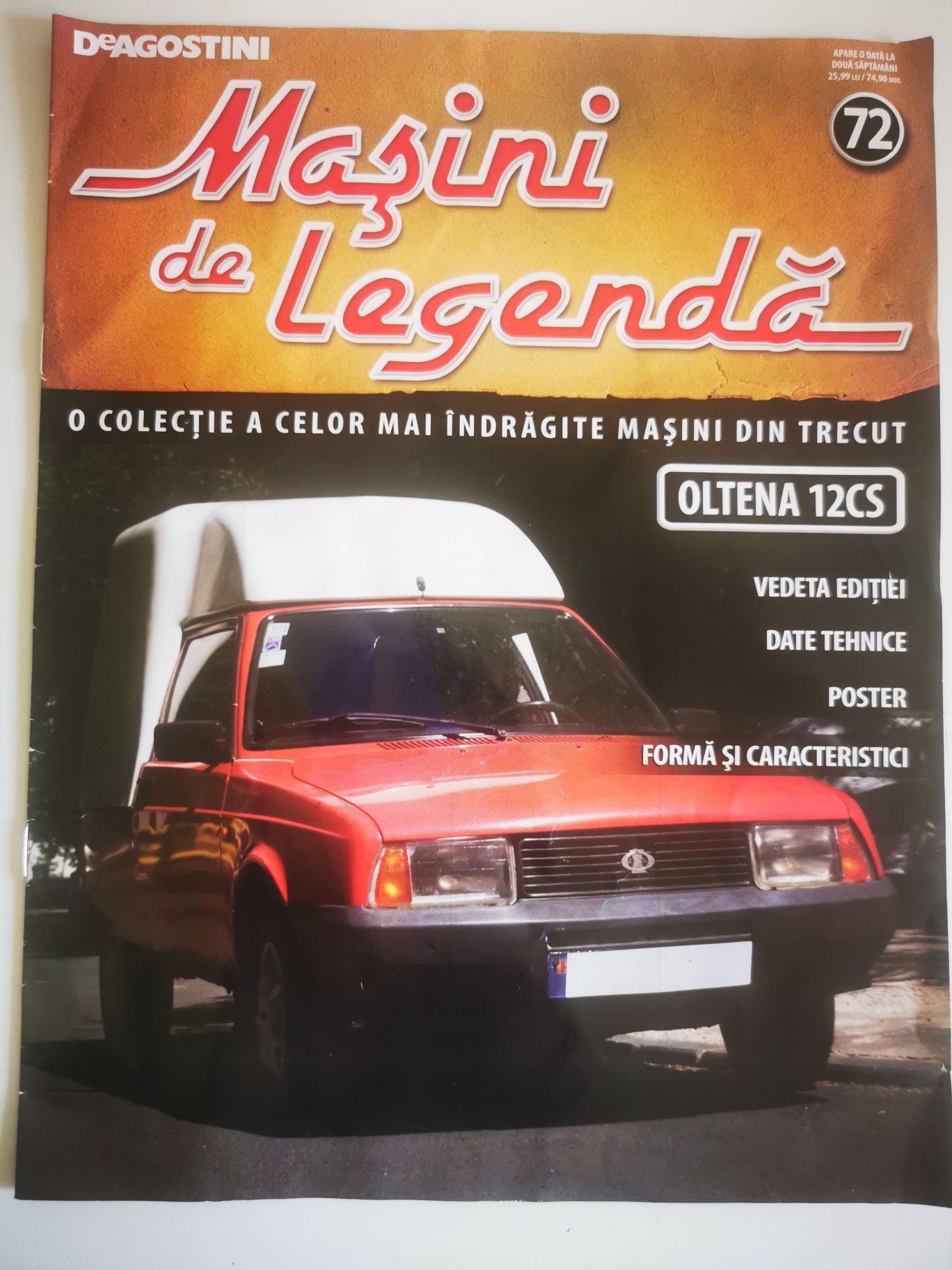 Revista Masini de legenda ARO Olcit LADA Dacia Solenza/2000 Oltena