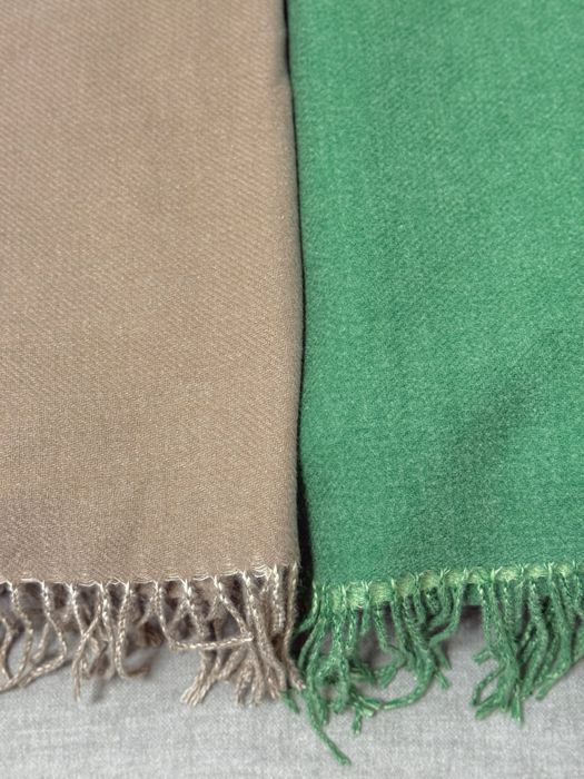 Esarfa Lana | Verde | Beige | Livrare gratuita Bucuresti