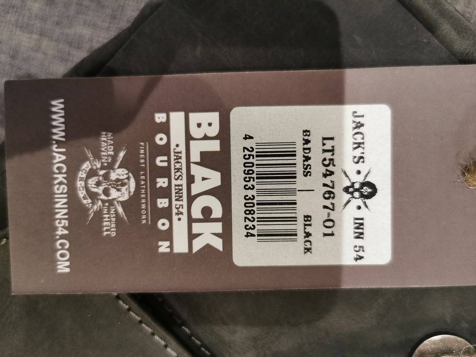 Geantă de umăr Jack's Inn 54 Bad Ass Neagră