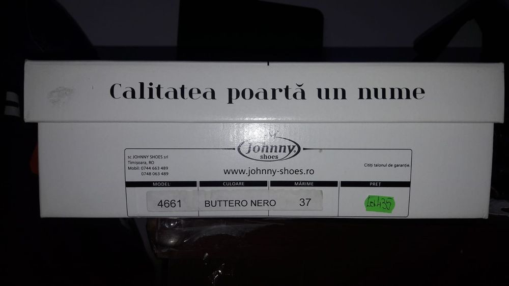 Cizme din piele naturală mărimea 37