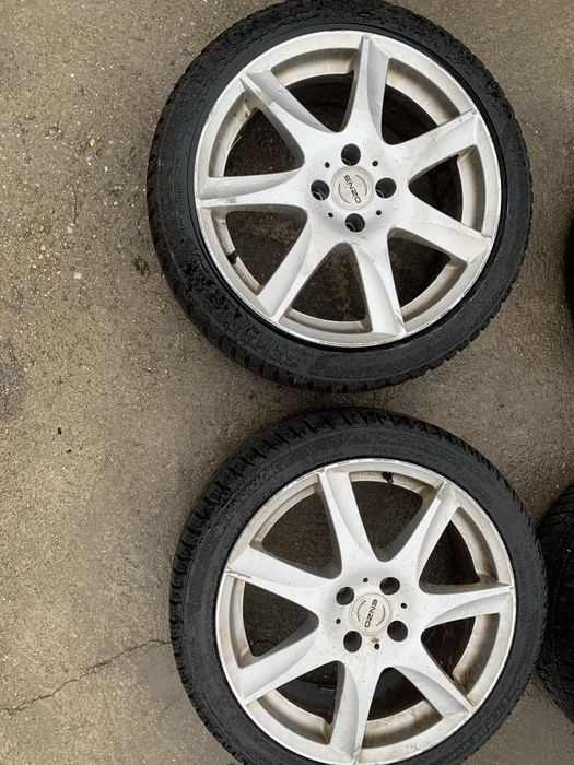 Jante ENZO R17 PDC 4x100 cu anvelope iarna 205.45.17