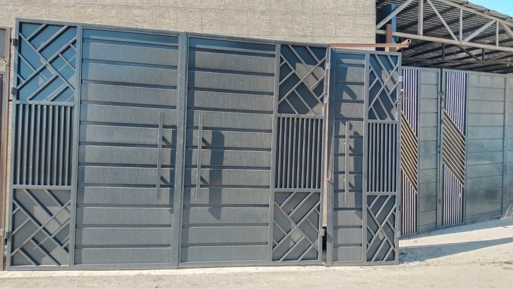 Ворота любых типов - Хайтек, Казах St., Евростиль, Классика !