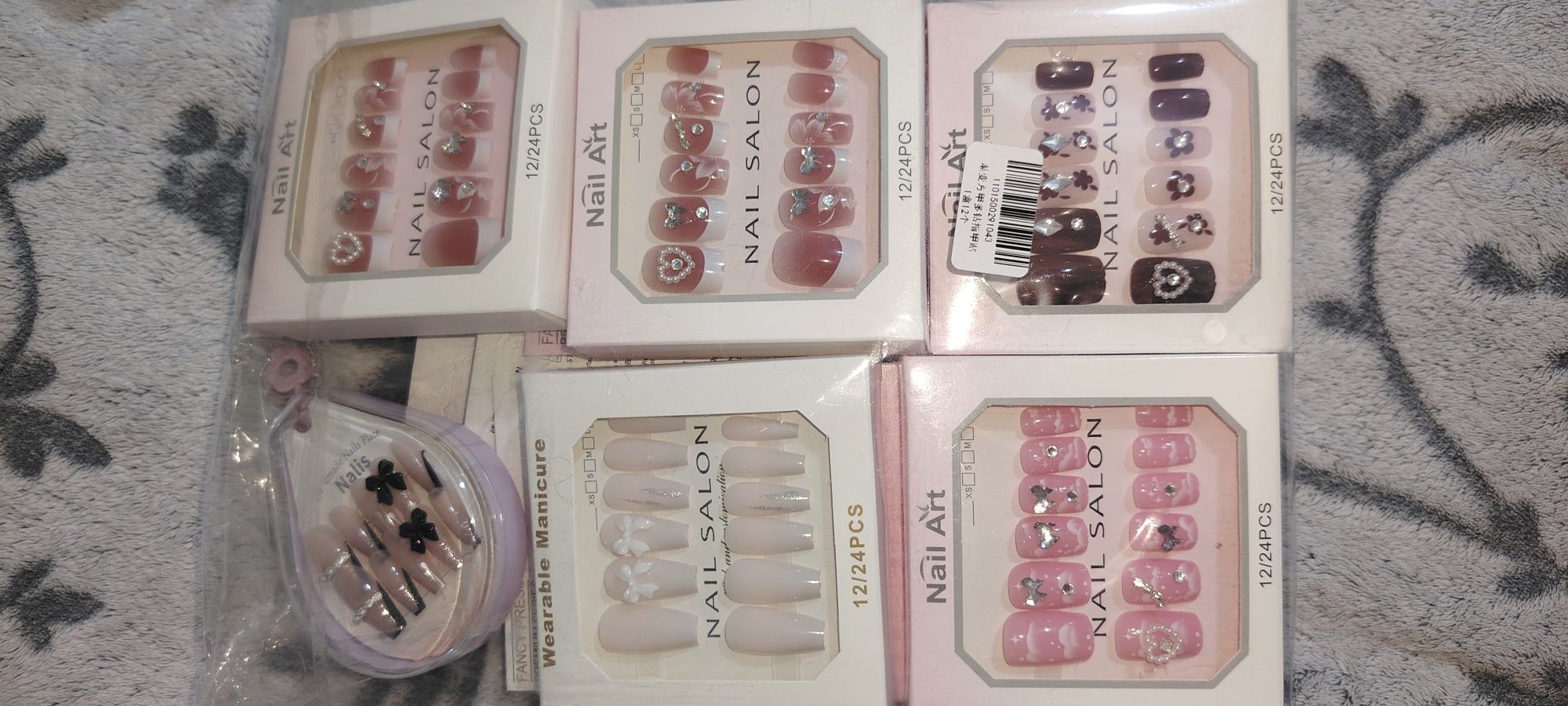 Накладные ногти Корея люкс
