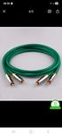 Cablu RCA-RCA marca YY Audio (Taiwan), din cupru placat cu argint