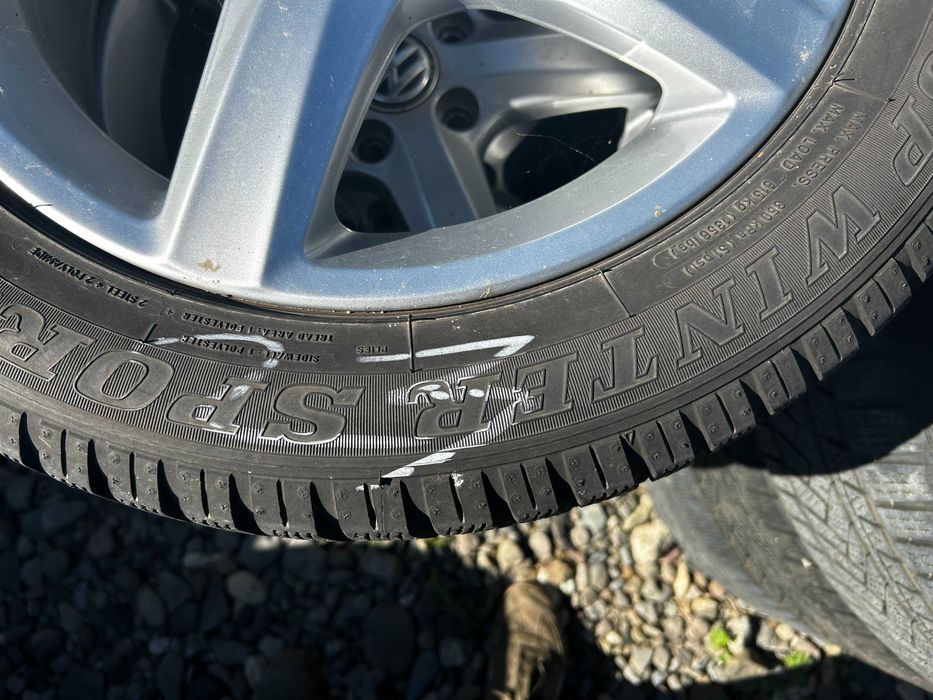 Anvelope iarna Dunlop 205 55 R16 + Optional Jante aliaj