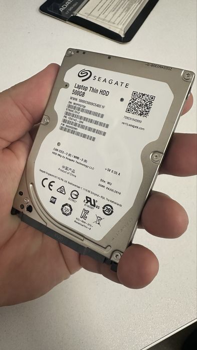 Vand hardisk Seagate pt laptop capacitate 500hdd