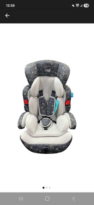 Scaun auto U-Grow U208-CAT, 9-36 kg, Gri