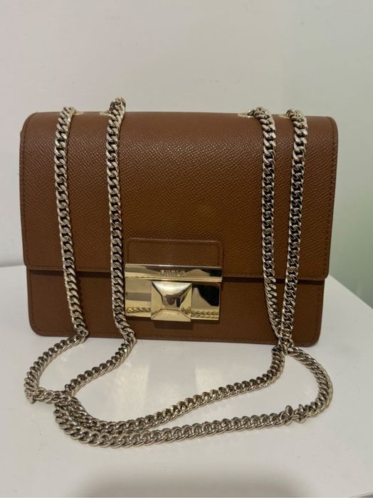 Кафява чанта Furla