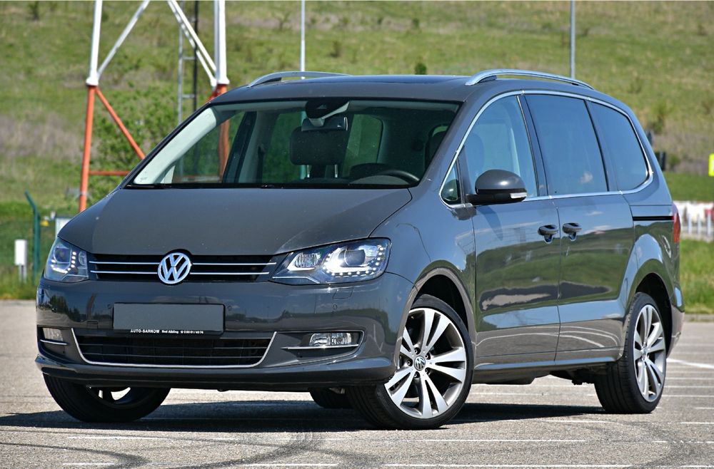 VW Sharan Highline  7 locuri, 177 CP, automat, navi, xenon, pano