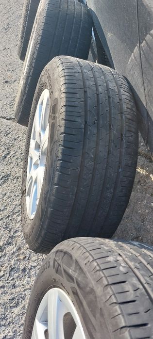 Jante Audi a4 b8 cu tot cu cauciucuri de vara Continental