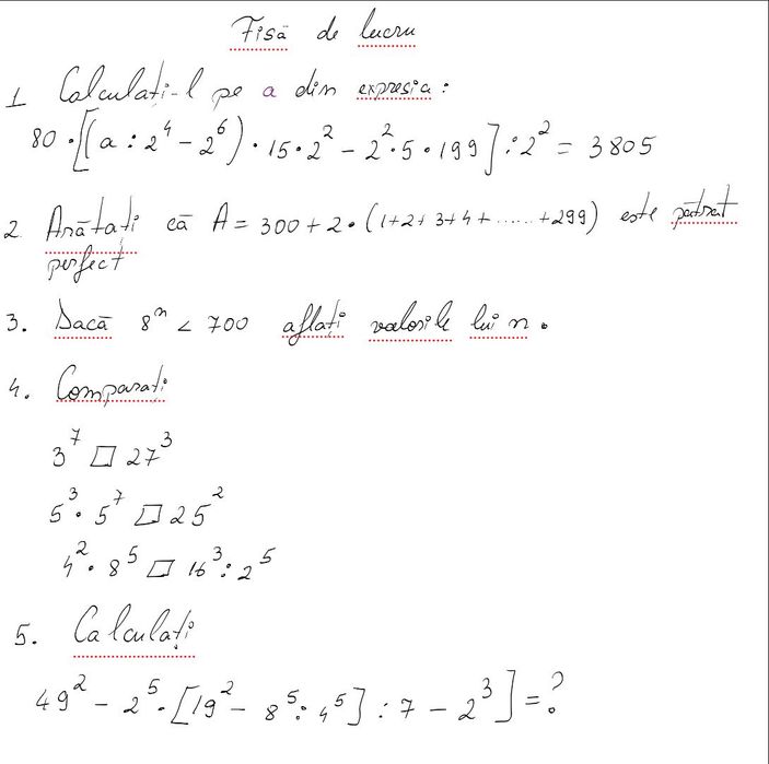 Meditatii matematica gimnaziu, EN si liceu, bac(stiinte)