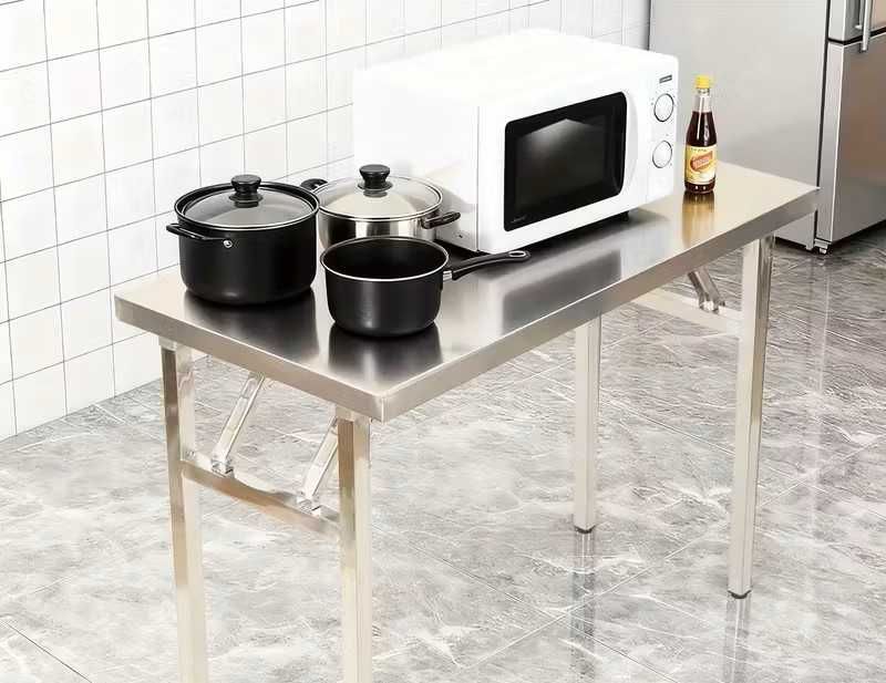 masa de inox pliabila 60x40x55 cm