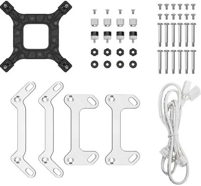 [НОВОЕ] Водяное охлаждение DEEPCOOL LT360 WH ARGB