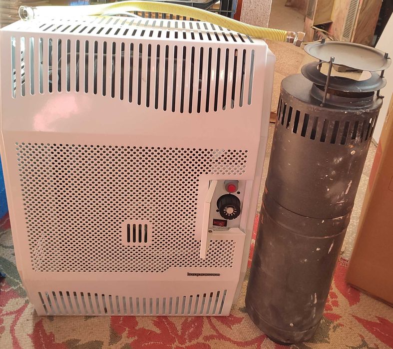 Convector pe gaz Hosseven HDU-3, model DKV, 3 kW, cu kit complet