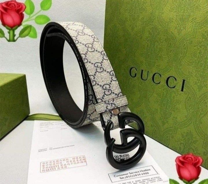 Curele Gucci new model unisex/logo metalic auriu, argintiu sau negru