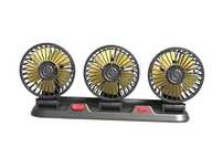 Ventilator triplu cu 2 trepte – 10 cm – 12V