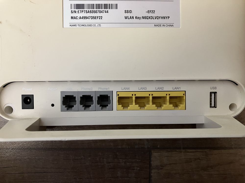 Huawei HG658 Orange