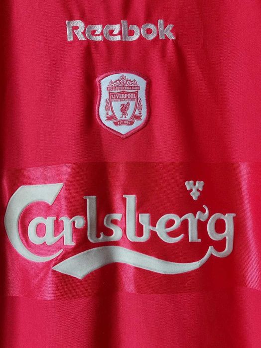Tricou Vintage Liverpool FC Home Sezonul 2000–2002