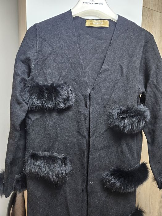 Дамска жилетка с естествен косъм