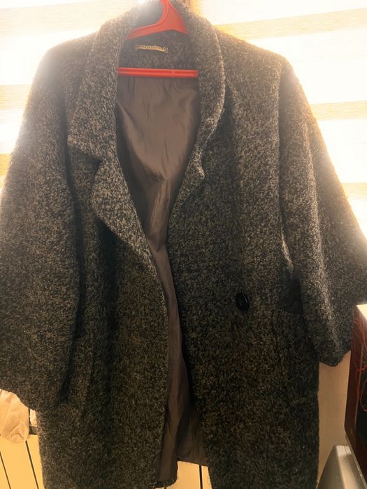 Пальто шерсть оверсайз