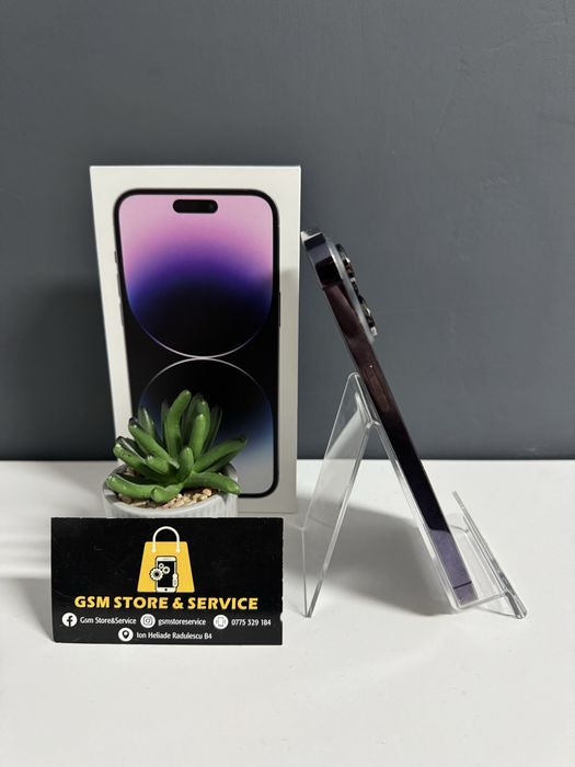 Iphone 14 Pro Max Deep Purpule 90%Bat 256Gb Garantie Gsm Store&Service