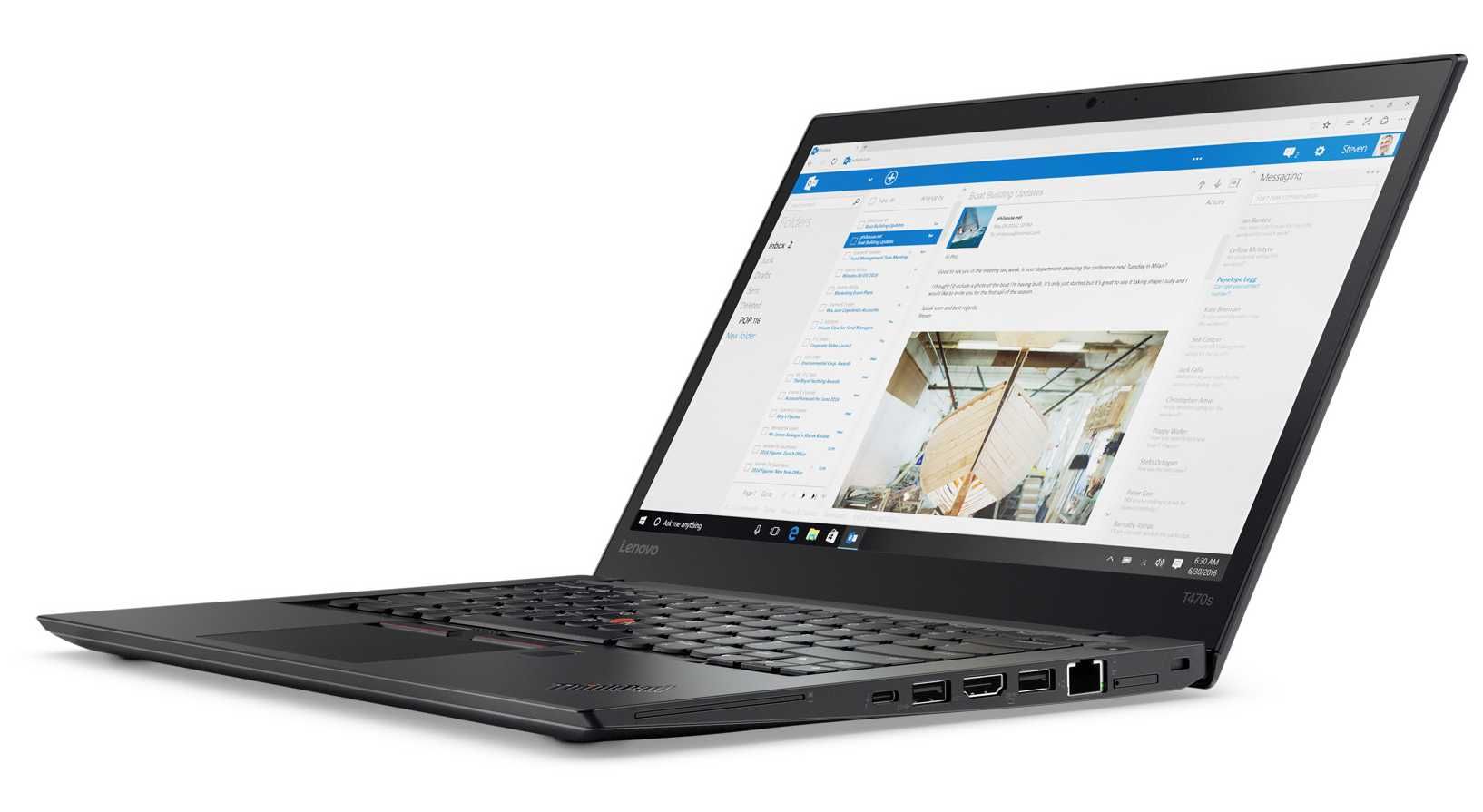 Лаптоп Lenovo ThinkPad T470s i7-7600U 12GB 256GB ТЪЧСКРИЙН ГАРАНЦИЯ