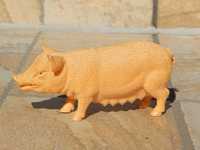 Figurina detaliata porc domestic marele alb scop didactic 15 cm