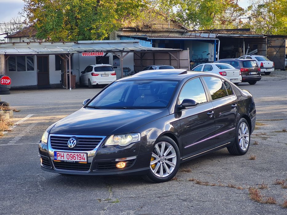 VW Passat * MoccaBrown * Navi , Trapă , Piele , Park Assist , Jante17