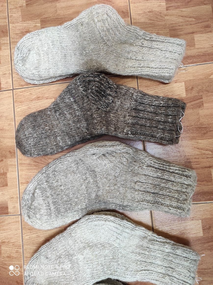 Продам носки новые из овечьей шерсти