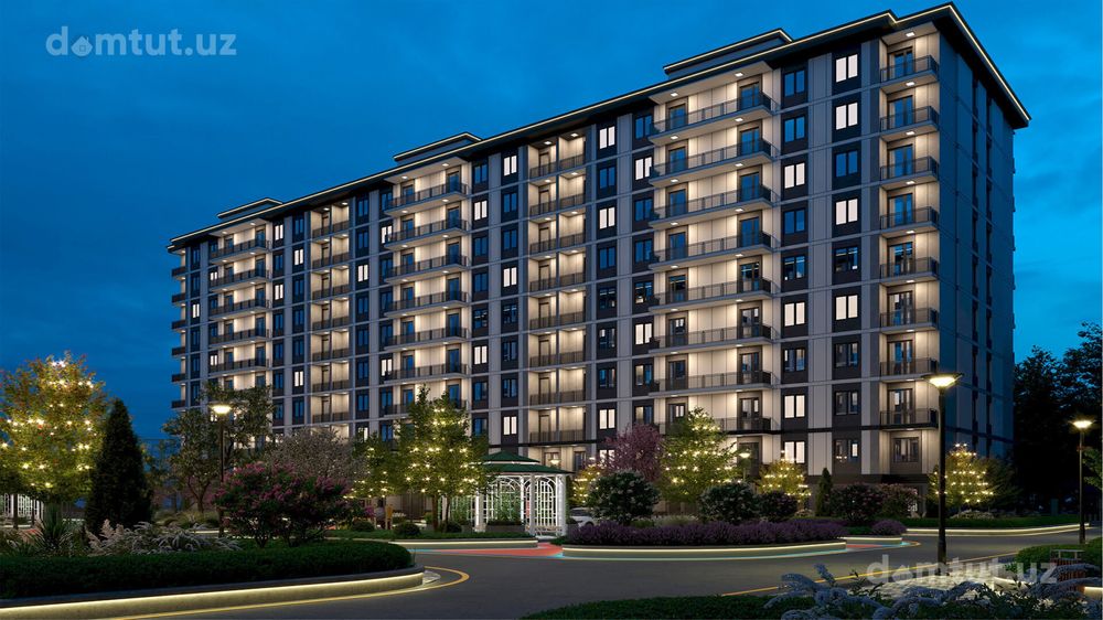 1-комнатная квартира в новом жилом комплексе Yangiobod Residence.