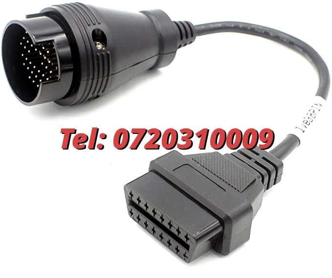 Cablu Adaptor Iveco Daily 38 Pin La Obd2 Pt Autocom Delphi Wurth