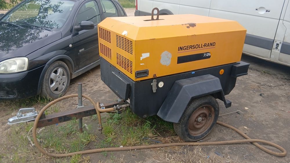 Motocompresor diesel 3 cilindri