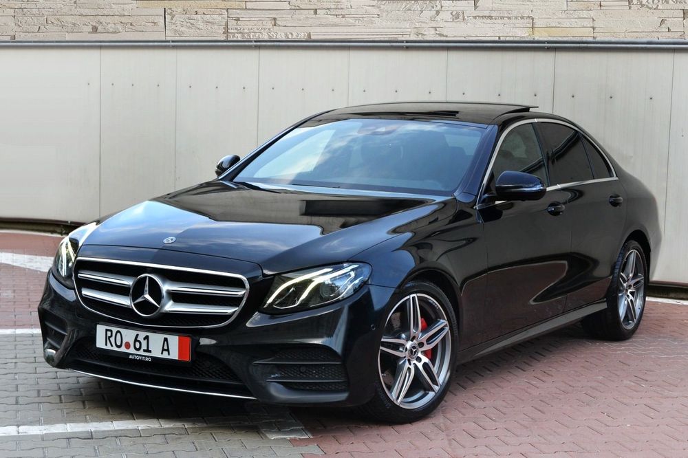 Mercedes-Benz E AMG Panorama Camere 360 Bord Digital Wide Screen KM REALI ZERO DAUNE
