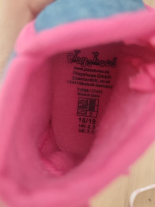 Пантофки Playshoes Einhorn