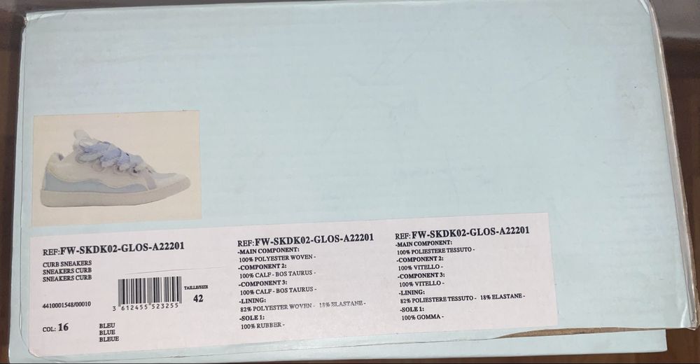 Lanvin Curb-baby blue