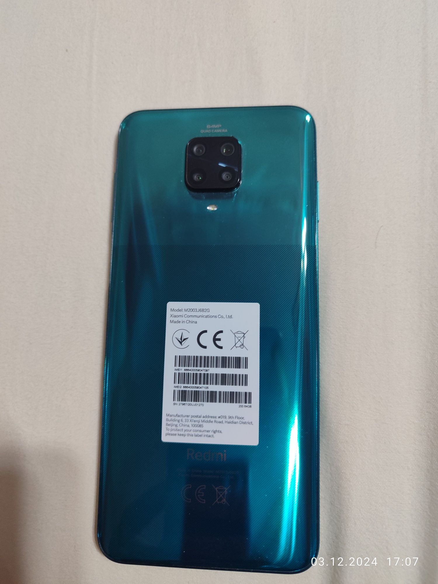 Redmi note 9 Pro