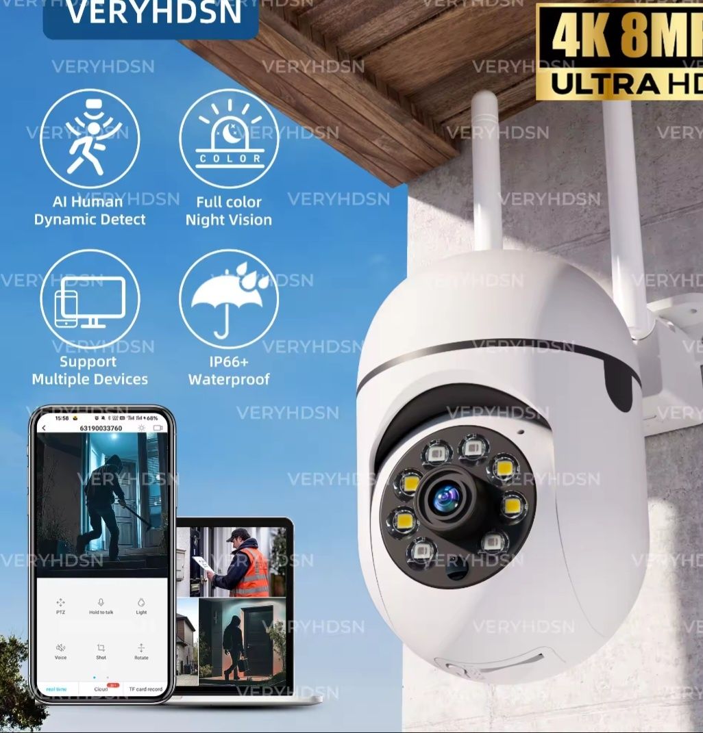 Webcam Wireless, 8 mp