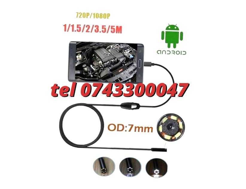 Camera Tip Endoscop 55mm 2m Android