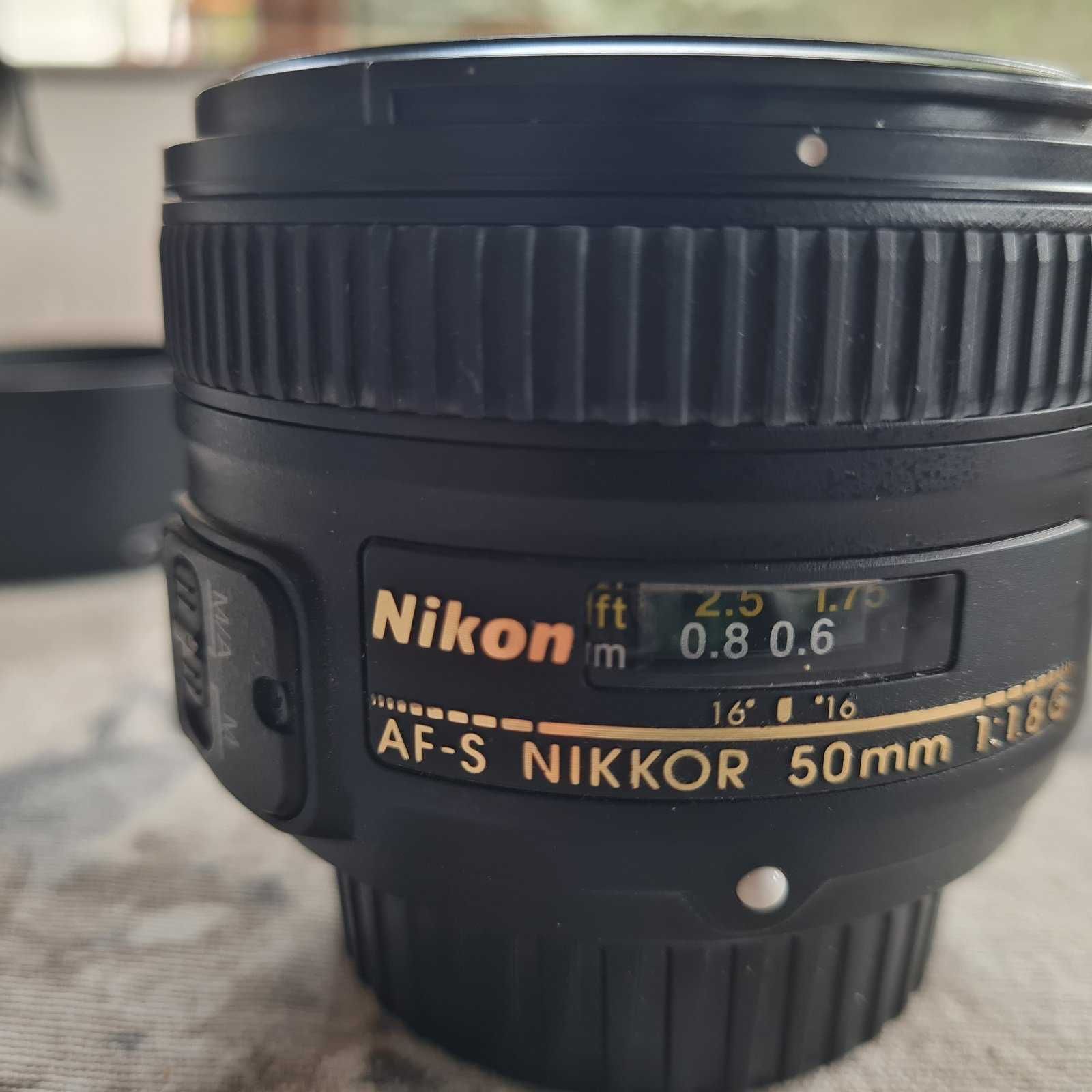 Обектив Nikkor 50mm f/1.8 G
