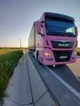 Vand ansamblu complet camion+semiremorca
