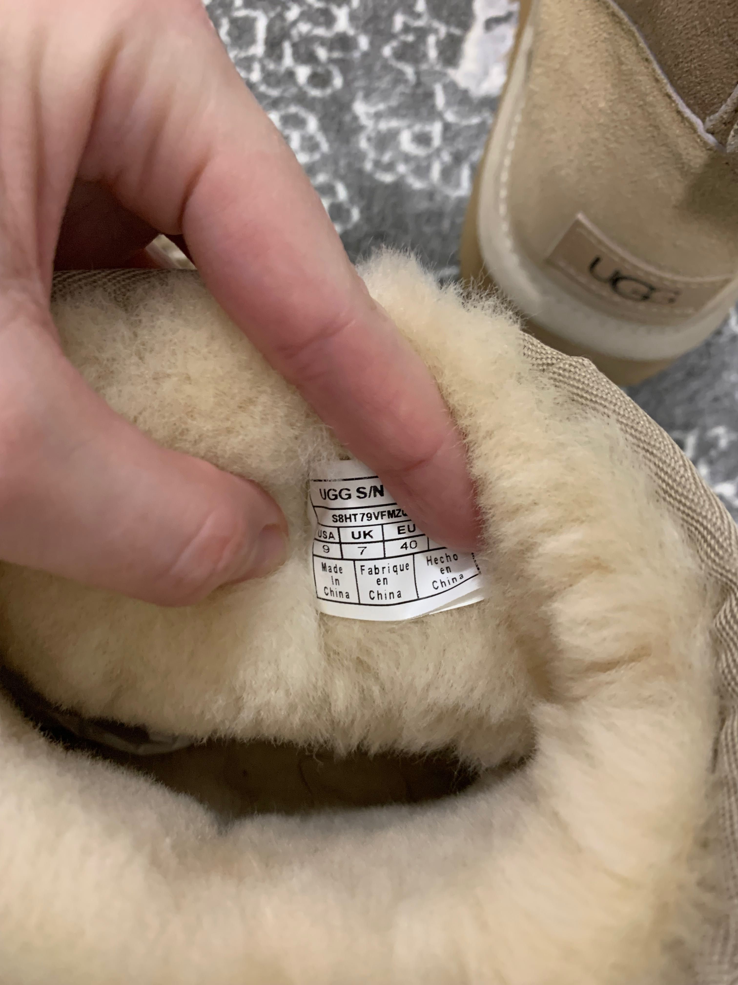 UGG-uri din piele si blana de oaie