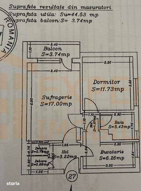 Apartament 2 camere zona Piata Brotacei, Constanta