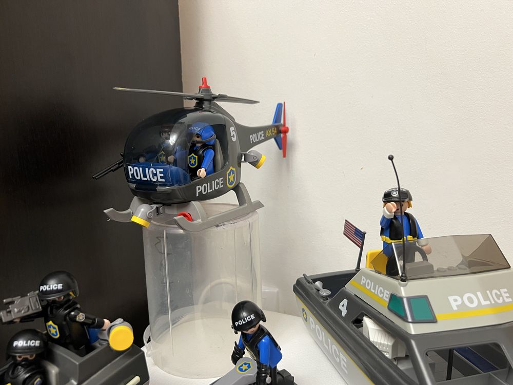 Playmobil city action 9043 - set vehicule de politie